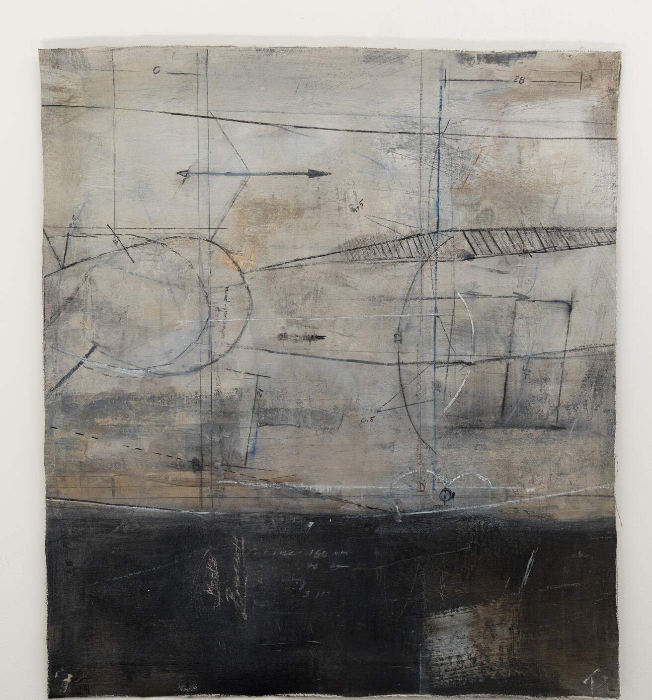 Fits and Misfits II.|Mixed Media on Canvas - Tapestery Style | 85 X 90 cm