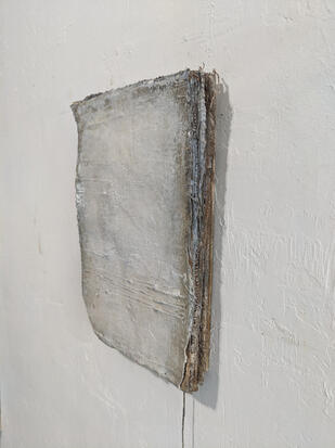 _The White Painting.|Acrlyc and Hous paint on Canvas - Tapestery Style | 85 X 90 cm