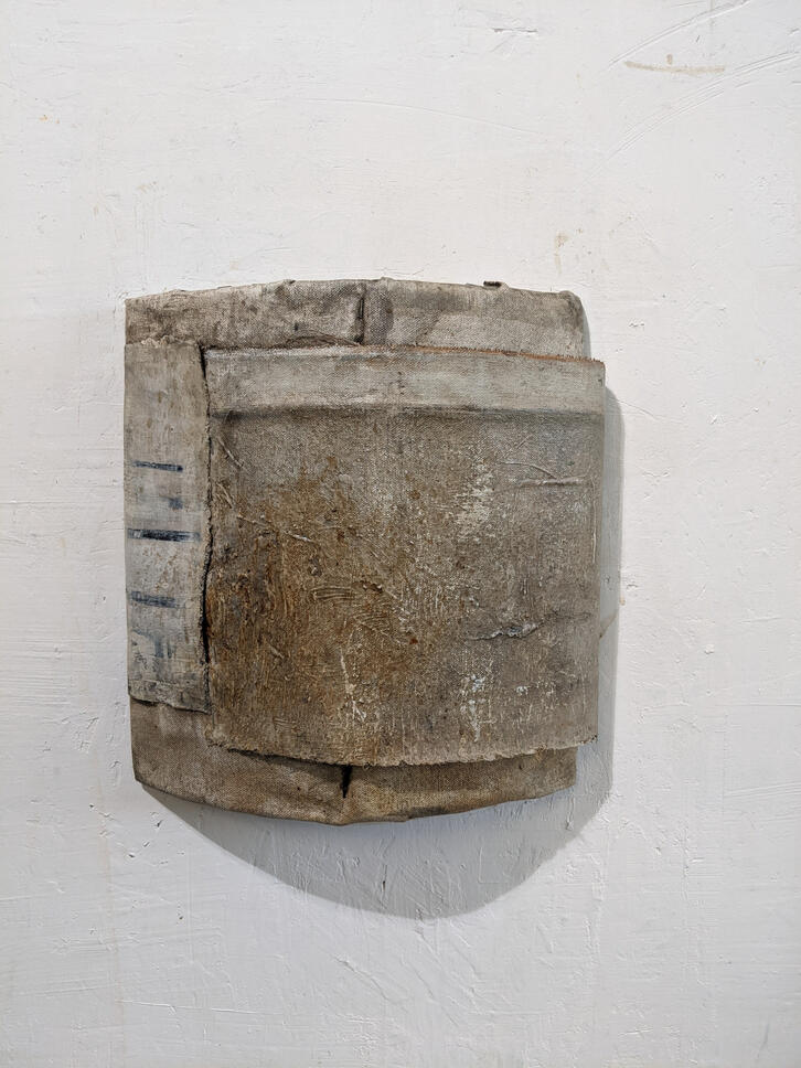 Object One | Mixed Media on Wooden Support - | 85 X 90 cm