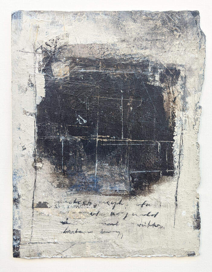UntiFragments 8. S3/24 Mixed media on paper 17 × 21 cm €170 Studio Price €125